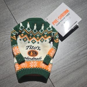 Titos Ugly Bottle Sweater Nwt